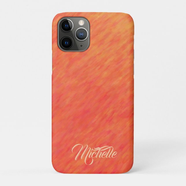 Capa Para iPhone 11 Pro Vibração de Outono-Cores de Outono- (Verso)