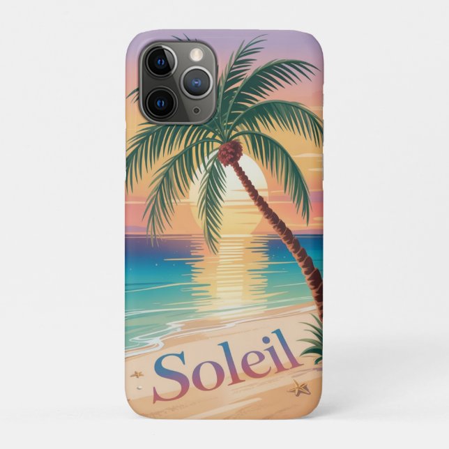 Capa Para iPhone 11 Pro Vibrações Ensolaradas (Verso)