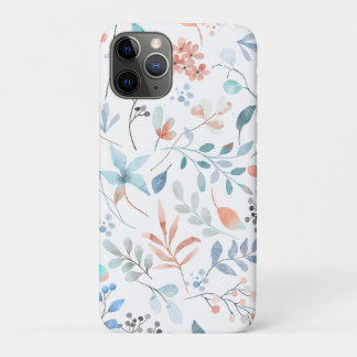 Capa Para iPhone 11 Pro Vidraça Floral