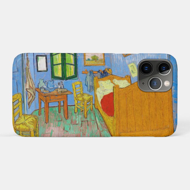 Capa Para iPhone 11 Pro Vincent Van Gogh O Quarto em Arles (Verso (horizontal))