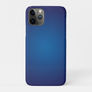 Capa Para iPhone 11 Pro Vinheta Azul legal Cinzenta