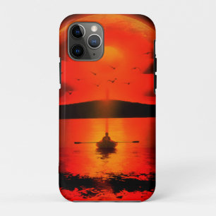 Capa Para iPhone 11 Pro Vintage Sunset Hope Faith Love Incentive
