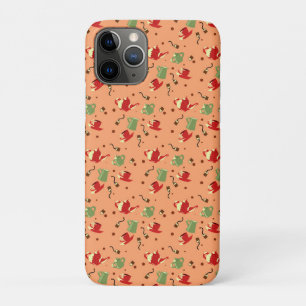 Capa Para iPhone 11 Pro Vintage Tea Party Patternos - Bules Whimsical, Taç