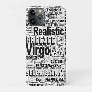 Capa Para iPhone 11 Pro Virgo Zodiac Word Cloud Inspiração
