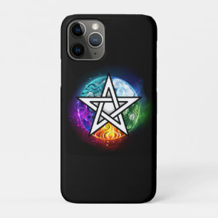 Capa Para iPhone 11 Pro Wiccan pentagram