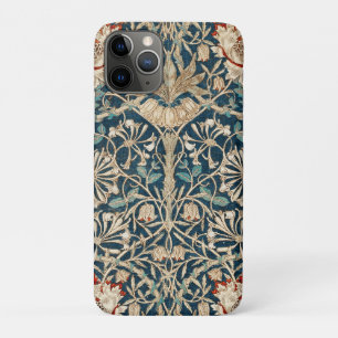 Capa Para iPhone 11 Pro William Morris Antigo Floral Honeysuckle