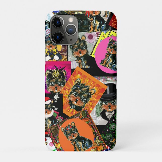 CAPA PARA iPhone 11 PRO YORKIE POO (Verso)