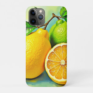 Capa Para iPhone 11 Pro Zesty Citrus Burst of Sunshine Design