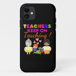 Capa Para iPhone 11 PROFESSORES CONTINUAM ENSINANDO professor engraçad