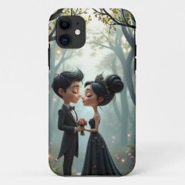 Capa Para iPhone 11 Promessas ao Luar – Um Cute Momento de Casamento G