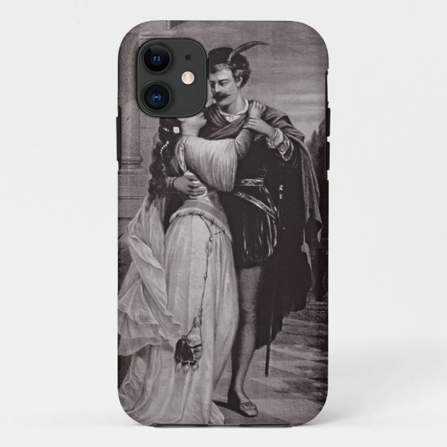 Capa Para iPhone 11 Propaganda para "Romeo e Juliet", na ópera (Verso)