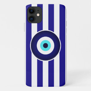 Capa Para iPhone 11 Proteção contra os olhos de Mau (listras de bandei