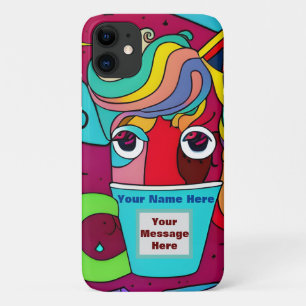 Capa Para iPhone 11 Psicodélico