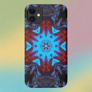 Capa Para iPhone 11 Psicodélico Hippie