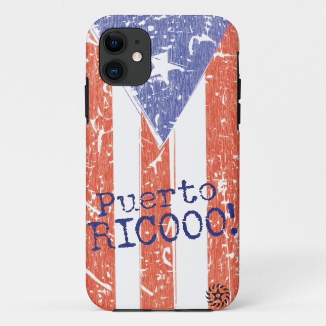 Capa Para iPhone 11 Puerto Rico (Verso)
