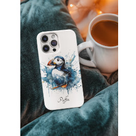 Capa Para iPhone 11 Puffin Splash, personalizado