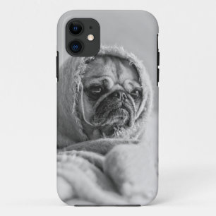 Capa Para iPhone 11 Pug Antigo País