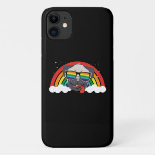 Capa Para iPhone 11 Pug cotovelo