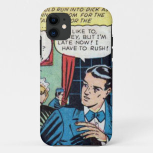 Capa Para iPhone 11 Quadrinhos Românticos Clássicos dos anos 50