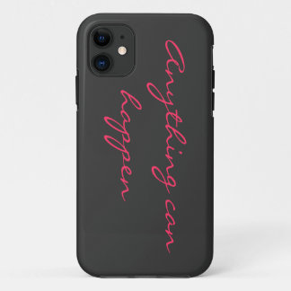 Capa Para iPhone 11 Qualquer coisa pode acontecer