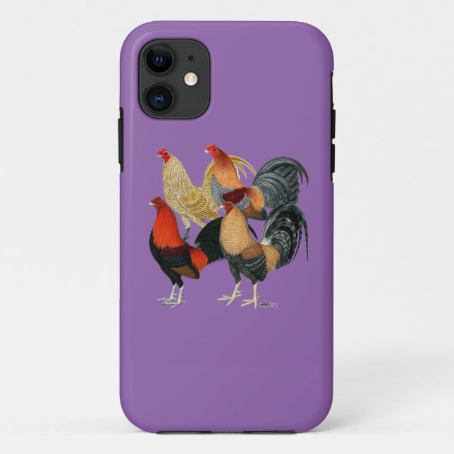 Capa Para iPhone 11 Quatro Gamecocks (Verso)