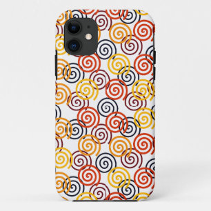 Capa Para iPhone 11 Queda de espirais