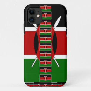 Capa Para iPhone 11 🇰 🇪 Quênia Mágica: Quadro de Unidade e Orgulho