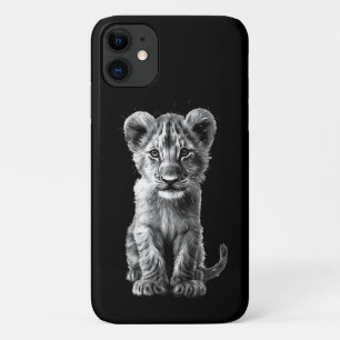 Capa Para iPhone 11 Querida, Cinza de gatos grandes