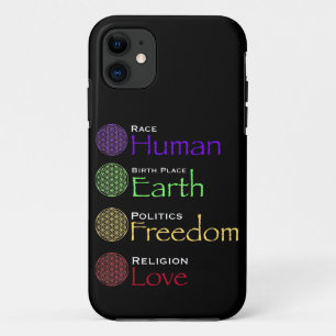 Capa Para iPhone 11 Raça: Local de Nascimento Humano: Política da Terr