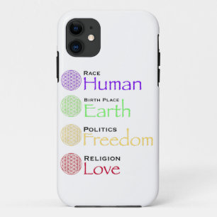 Capa Para iPhone 11 Raça: Local de Nascimento Humano: Política da Terr