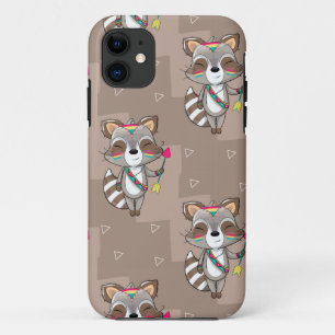 Capa Para iPhone 11 Raccoon