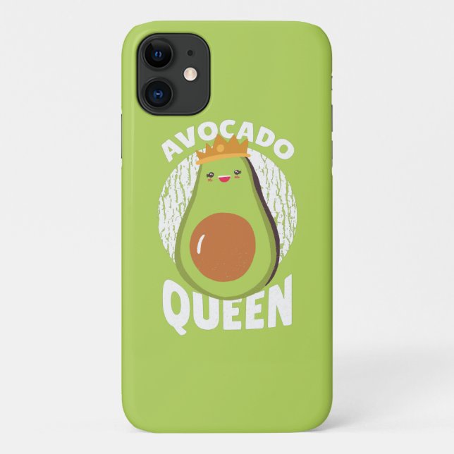 Capa Para iPhone 11 Rainha Avocado (Verso)