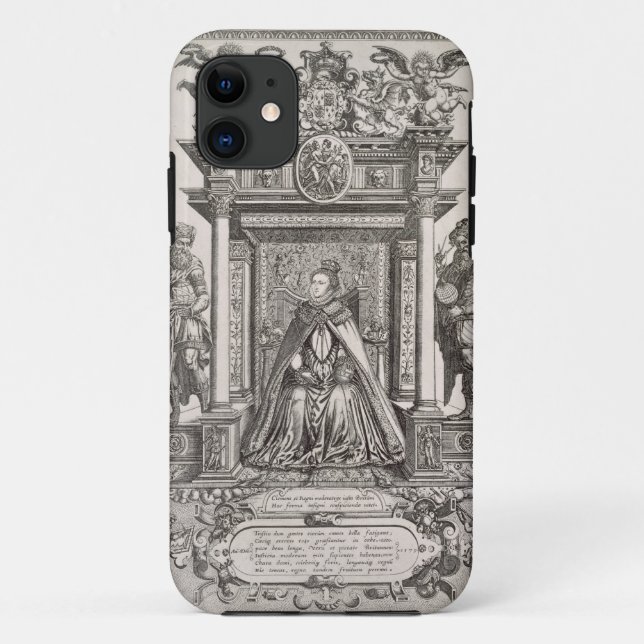 Capa Para iPhone 11 Rainha Elizabeth mim (1533-1603) como o consumidor (Verso)