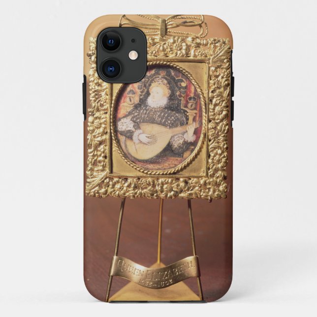 Capa Para iPhone 11 Rainha Elizabeth mim que jogo o alaúde (incluir (Verso)