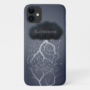 Capa Para iPhone 11 Rainstorm no Surreal Dream World Personalizado
