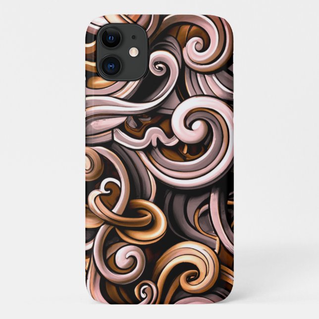 Capa Para iPhone 11 Raios de Energia Russos (Verso)