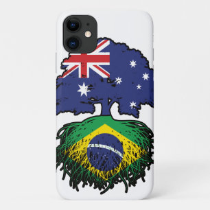 Capa Para iPhone 11 Raízes de Árvore da Austrália Brasileira