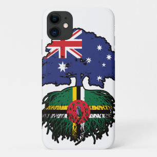 Capa Para iPhone 11 Raízes de Árvore Dominicana Australiana Australian
