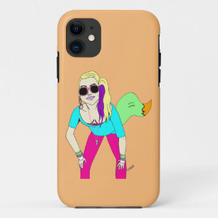 Capa Para iPhone 11 Rapariga das 80