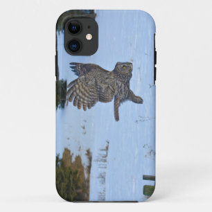 Capa Para iPhone 11 Raptor de Cinza e Excelente de neve