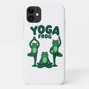 Capa Para iPhone 11 Rãs de Yoga