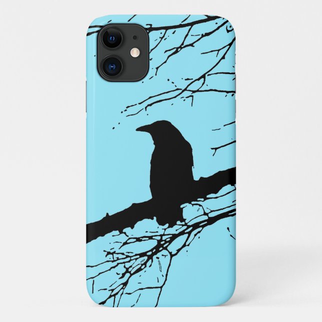 Capa Para iPhone 11 Raven (Verso)