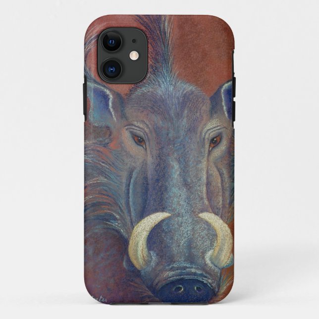 Capa Para iPhone 11 Razorback de Warthog (Verso)
