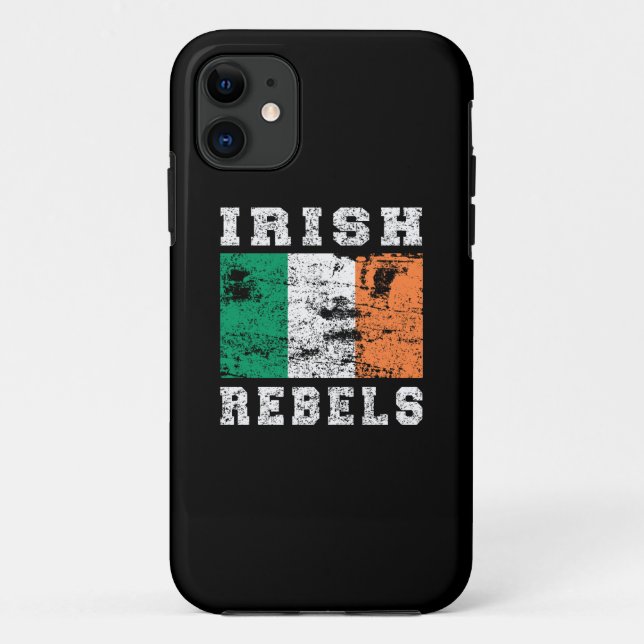 Capa Para iPhone 11 Rebeldes Irlandeses (Verso)