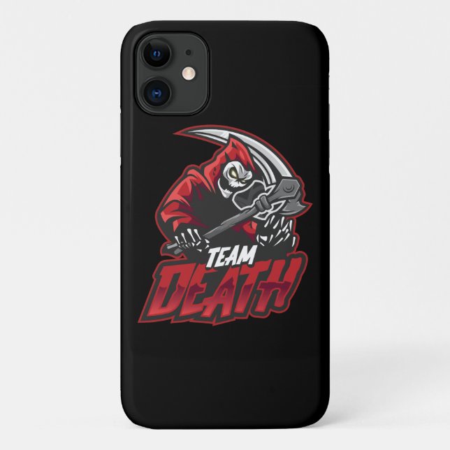 Capa Para iPhone 11 Red Grim (Verso)