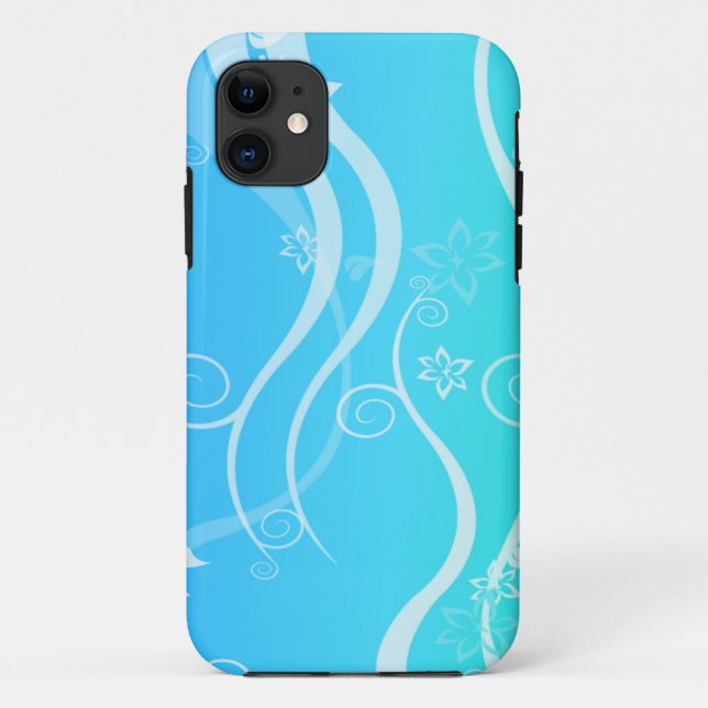 Capa Para iPhone 11 Redemoinhos Brancos no Mar Capa iPhone 6 (Verso)