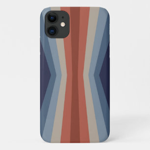 Capa Para iPhone 11 Reflexão arco-íris no estilo retrô