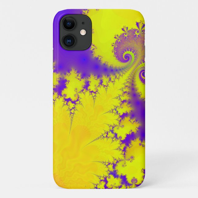 Capa Para iPhone 11 Regeant 3D Fractal (Verso)