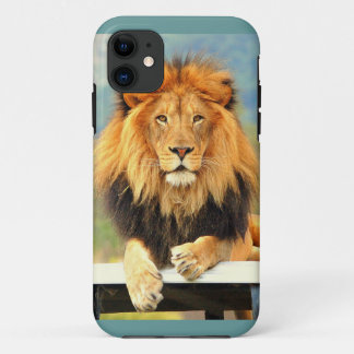 Capa Para iPhone 11 rei masculino do leão do caso iPhone5 da selva