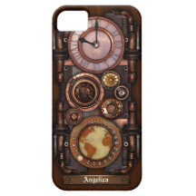 Relógio #1B do vintage de Steampunk